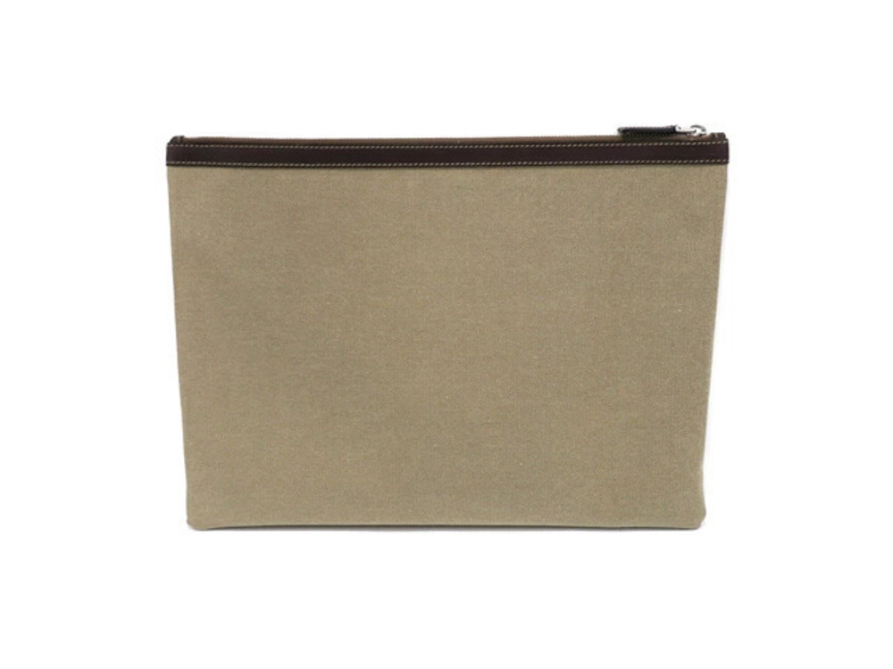 Prada Shoulder calfskin bag clutch canvas Black